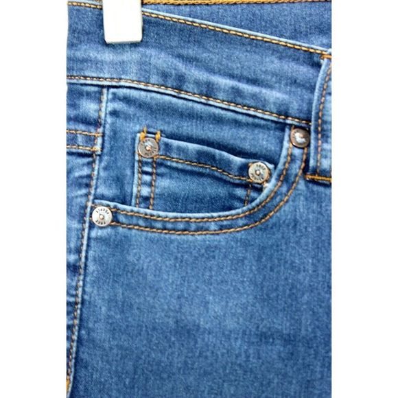 FREE PEOPLE Women's Boot Cut Jeans Size 25 Medium Wash Stretch - Picture 4 of 10